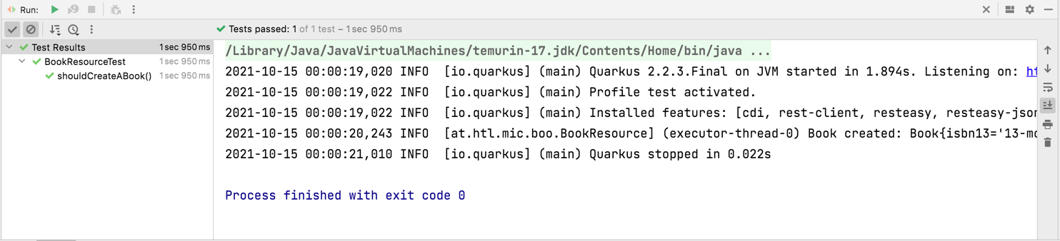 033 run tests